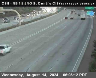 NB 15 & Centre City Pkwy