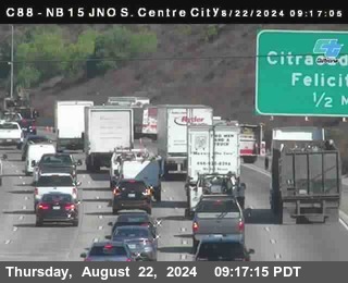 NB 15 & Centre City Pkwy