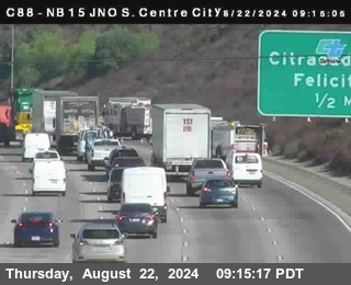 NB 15 & Centre City Pkwy