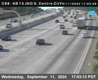 NB 15 & Centre City Pkwy