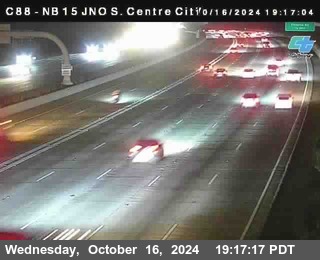 NB 15 & Centre City Pkwy