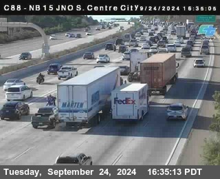 NB 15 & Centre City Pkwy