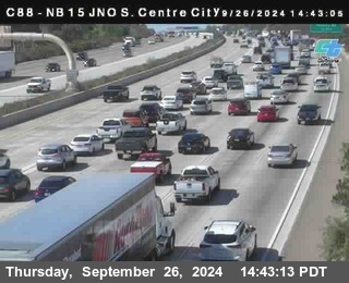 NB 15 & Centre City Pkwy