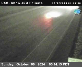 SB 15 at Felicita Road