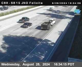 SB 15 at Felicita Road