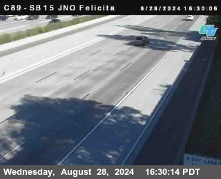 SB 15 at Felicita Road