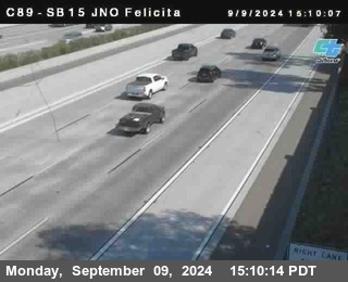 SB 15 at Felicita Road