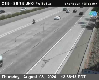 SB 15 at Felicita Road