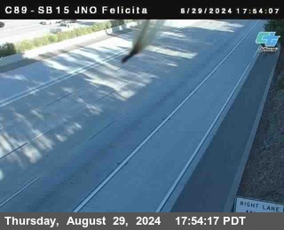 SB 15 at Felicita Road