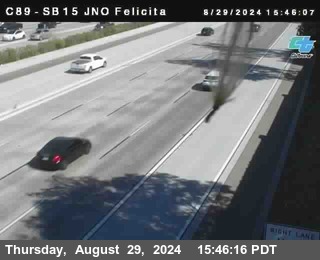 SB 15 at Felicita Road