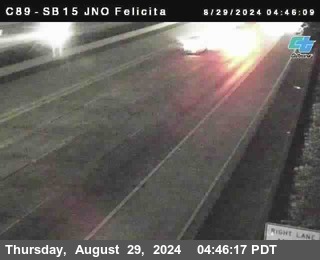 SB 15 at Felicita Road