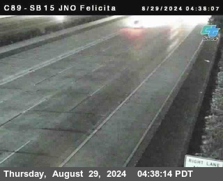 SB 15 at Felicita Road