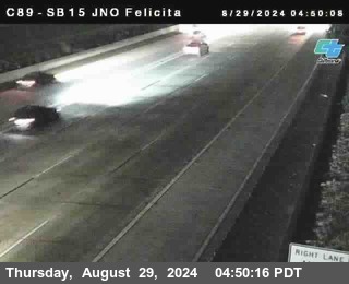 SB 15 at Felicita Road