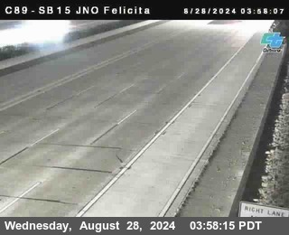 SB 15 at Felicita Road