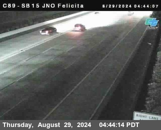 SB 15 at Felicita Road