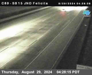 SB 15 at Felicita Road