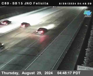 SB 15 at Felicita Road