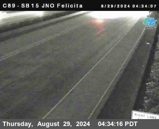 SB 15 at Felicita Road