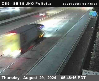 SB 15 at Felicita Road