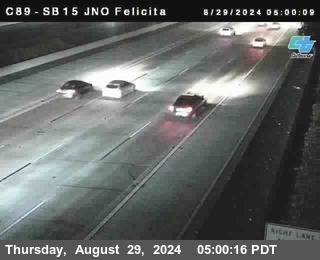 SB 15 at Felicita Road