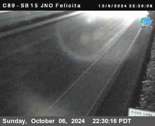 SB 15 at Felicita Road