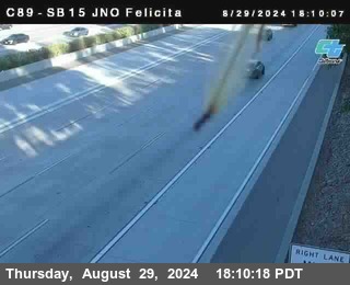 SB 15 at Felicita Road