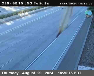 SB 15 at Felicita Road