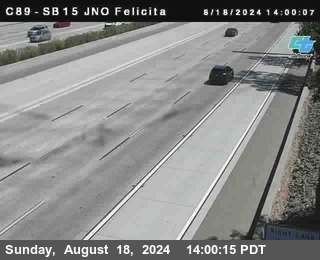 SB 15 at Felicita Road