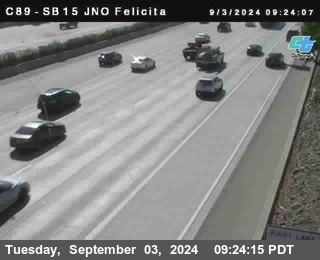 SB 15 at Felicita Road