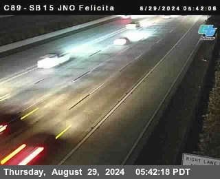 SB 15 at Felicita Road