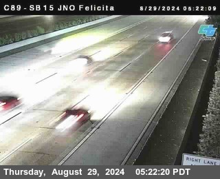 SB 15 at Felicita Road