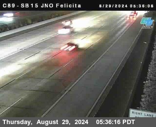 SB 15 at Felicita Road