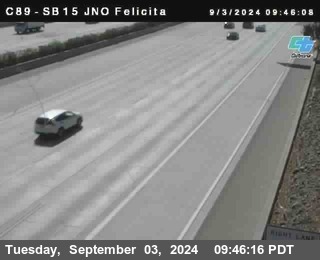 SB 15 at Felicita Road