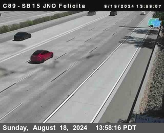 SB 15 at Felicita Road