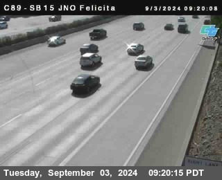 SB 15 at Felicita Road