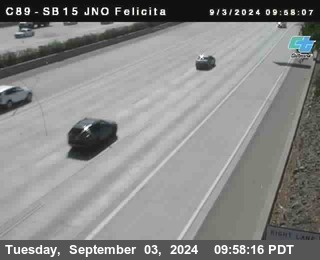 SB 15 at Felicita Road