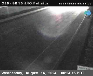 SB 15 at Felicita Road