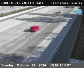 SB 15 at Felicita Road