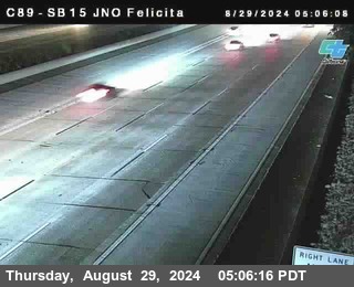 SB 15 at Felicita Road