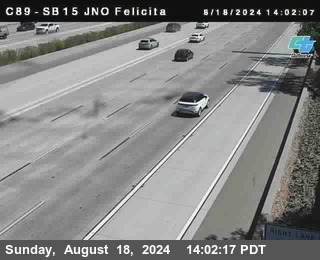 SB 15 at Felicita Road