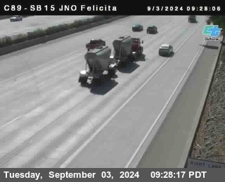 SB 15 at Felicita Road