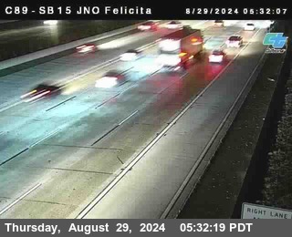 SB 15 at Felicita Road