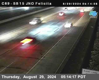 SB 15 at Felicita Road