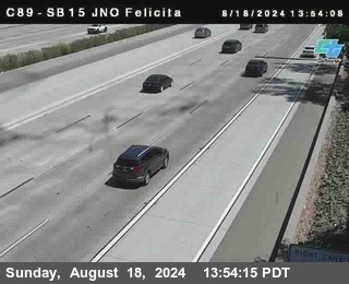 SB 15 at Felicita Road