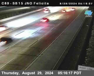 SB 15 at Felicita Road