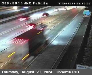 SB 15 at Felicita Road