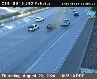 SB 15 at Felicita Road