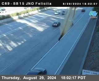 SB 15 at Felicita Road