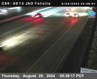 SB 15 at Felicita Road