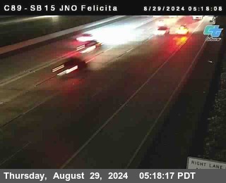 SB 15 at Felicita Road